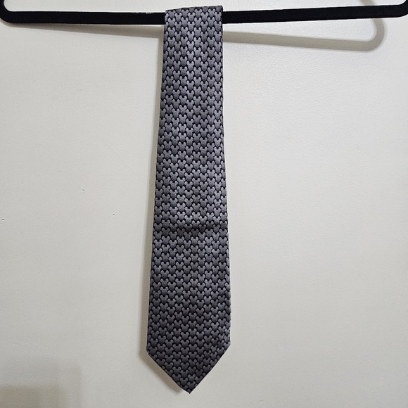 Disney Mickey Mouse Tie Vintage 100% Silk - Picture 2 of 4